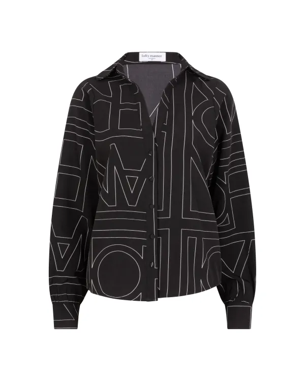 Blouse_Eve_Lofty_line_print