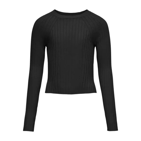 KOGMEDDI_LS_RIB_O_NECK_CP_KNT_Black