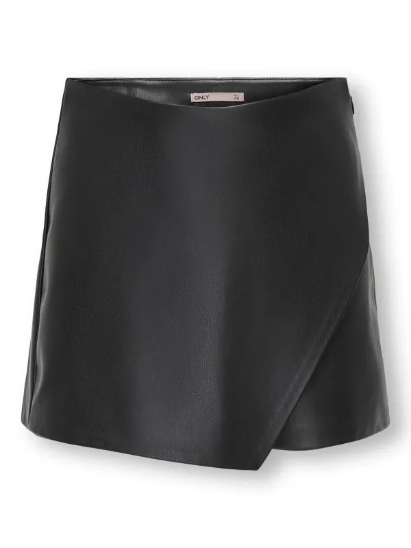 KOGMIST_AMILI_MW_FAUX_LEATHER_SKORT_PNT