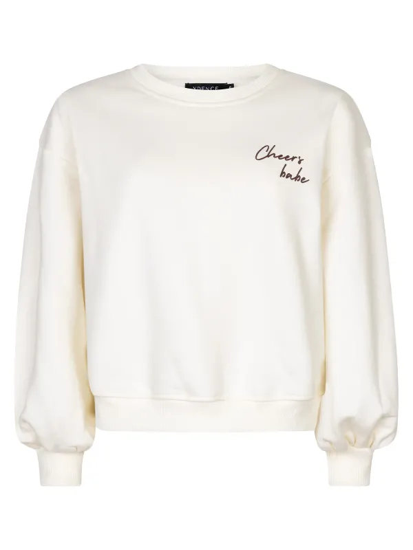 Sweater_Cheers_babe_Ecru