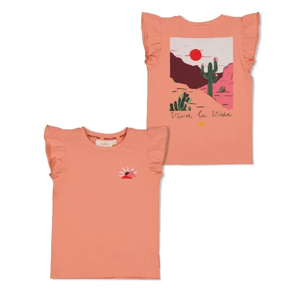 T_shirt_met_backprint___Salsa_Sunset