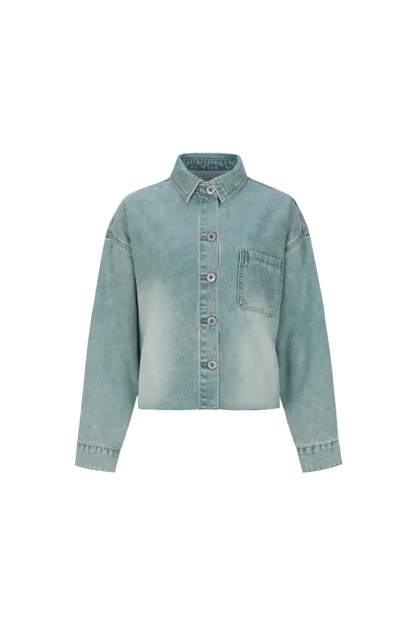 Vaya_blouse_Denim_Green