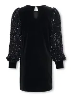 KOGCONFIDENCE_L_S_SEQUINS_DRESS_JRS