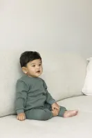 Wafelpyjama_Zeegroen_7