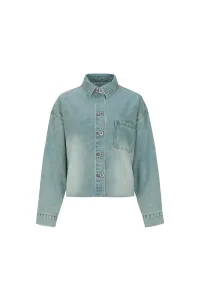 Vaya_blouse_Denim_Green